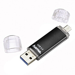 Hama Clé USB 3.0 ""Laeta Twin"", 16 GB, 40MB/s, noir