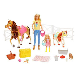 Ludendo Barbie et Chelsea amies chevaux