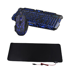 Gaming Keyboard Mouse Mousepad