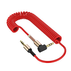 Audio 3.5mm à Jack Cable Car Aux Stereo pour iPhone haut-parleur rouge