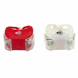 Paris Prix Lot de 2 Éclairages LED Avant & Arrière 4cm Blanc & Rouge