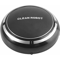 Vendos85 Aspirateur robot Intelligent Rechargeable par USB noir gris