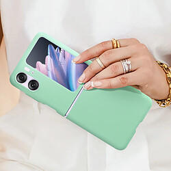 Avis Avizar Coque pour Oppo Find N2 Flip Polycarbonate rigide Design sur-mesure vert clair