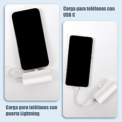 SANAG Si Mini Power Bank 4 500 Mah, 10 W Batterie Externe Pour Téléphone Portable, Compatible Avec Iphone 14/14 Pro/13/12/11/Xr/X/8/7/6, Etc.