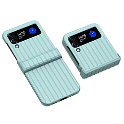 Coque en TPU anti-rayures bleu clair pour votre Samsung Galaxy Z Flip3 5G