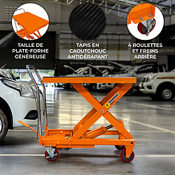 Avis Monstershop Table Elévatrice Hydraulique - 500 Kg