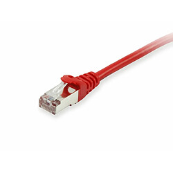 Câble réseau équiper Rj45 Cat.6A S/Ftp 2.0M rouge