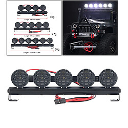 Lumière De Toit De Barre Lumineuse De Voiture De RC LED Super Bright Pour 1/10 SCX10 90046 D90 5 Tête pas cher