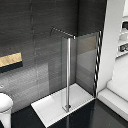 paroi de douche 60x200+40x200cm