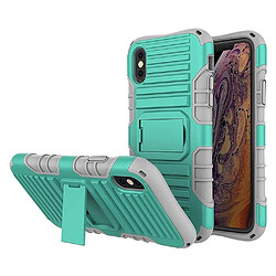 Cadorabo Coque iPhone X / XS Etui en Turquoise