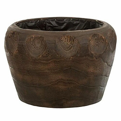 Paris Prix Cache-Pot en Bois Thibo 24cm Marron