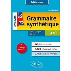 Anglais, grammaire synthétique : B2-C1 : classes prépas, licence - Occasion