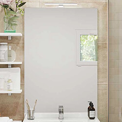 Avis Dansmamaison Ensemble meuble salle de bain 60 cm Gris + Vasque + Miroir - NOLET