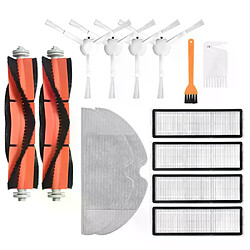 Pièces de rechange pour aspirateur Robot Xiaomi Mijia 1C, brosses principales, filtres, brosse latérale