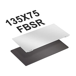 Plaque En Acier Flexible + Base En Feuille Magnétique pour Photon 135x80mm 135 X 75mm pas cher