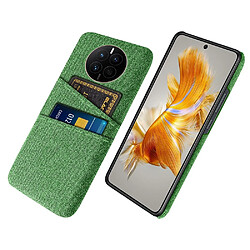 Coque en TPU anti-chute avec deux porte-cartes pour votre Huawei Mate 50 4G - vert