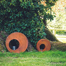 Acheter Jardinex Déco jardin bulle ... 60 cm - Rouille