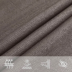 Acheter vidaXL Voile d'ombrage 160 g/m² Anthracite 2,5x2,5x3,5 m PEHD