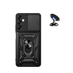 Kit SuppOrt Magnétique + Étui Militaire Défendre 3x1 Phonecare pour Samsung Galaxy A15 - le noir