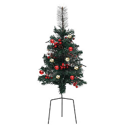 Acheter vidaXL Arbre de Noël artificiel pré-éclairé d'allée 2 pcs 76 cm PVC