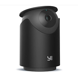 Chrono Caméra intelligente YI 4Pro + moniteur téléphone portable à distance Caméra de détection de mouvement AI panoramique à 360 ° H60(Noir)