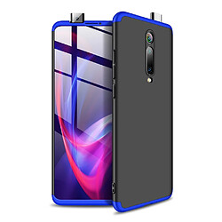 Wewoo Coque Rigide Étui à trois étages pour PC Xiaomi Redmi K20 noir bleu