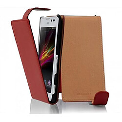 Cadorabo Coque Sony Xperia C Etui en Rouge