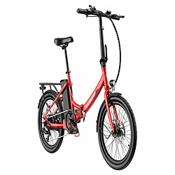 Avis Vélo Électrique FAFREES F20 Light - Moteur 250W Batterie 522WH Autonomie 60KM - Rouge