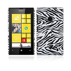 Cadorabo Coque Nokia Lumia 520 / 521 Etui en Blanc