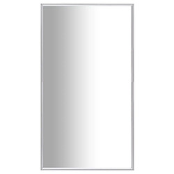 vidaXL Miroir Argenté 80x60 cm