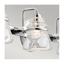 Acheter Elstead Lighting Applique murale Salle de bains Kichler Verre,Acier Chrome poli