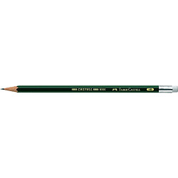 FABER-CASTELL Crayon CASTELL 9000 avec gomme ()