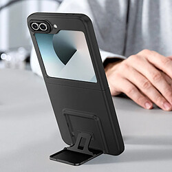 Avis Avizar Coque Stand pour Samsung Galaxy Z Flip 6 Rigide Fonction Support Noir