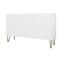 Avis Bestmobilier Cali - buffet bas - effet marbre - 144 cm