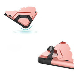 Avis Coque en TPU armure avec béquille rose pour votre Lenovo Tab M10 TB-X605F