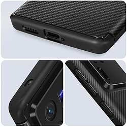 Avizar Coque Vivo X80 Pro Souple Carbone Noir pas cher