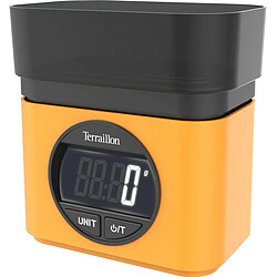 Balance de cuisine électronique 5kg - 1g jaune - 15202 - TERRAILLON