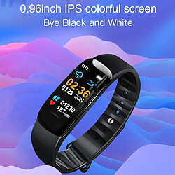 Wewoo Bracelet connecté Smartwatch 0,96 pouces couleur intelligent IPS avec écran IP67 Étanche, Rappel d'appel de soutien / Surveillance la fréquence cardiaque / pression artérielle / du sommeil / sédentaire / Télécommande (Bleu)