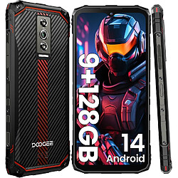 DOOGEE Blade10 9GB+128GB Octa Core, 6.56" 90Hz 5150mAh, Android 14 téléphone portable 