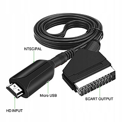 GUPBOO Adaptateur péritel en silicone compatible HDMI,JL394