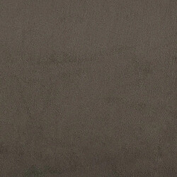 Acheter vidaXL Repose-pied Gris foncé 60x60x35 cm Tissu microfibre