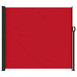 Avis Maison Chic Auvent latéral rétractable | Store latéral | Brise-vue latéral rouge 180x500 cm -GKD45694