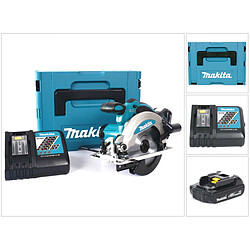 Makita DSS 610 Kit RY1J Scie Circulaire sans fil 18V avec boîtier MAKPAC inclus Batterie BL 1815 N + chargeur DC18RC