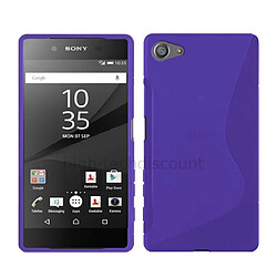 Acheter Htdmobiles Housse etui coque pochette silicone gel fine pour Sony Xperia Z5 Compact + film ecran - MAUVE