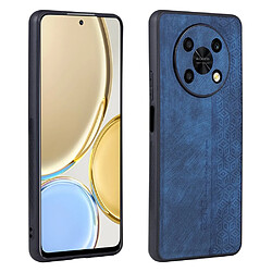 Coque en TPU + PU AZNS anti-rayures pour votre Huawei Enjoy 50 Pro 4G/nova Y90 4G - bleu