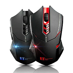 Yonis Souris Gaming Sans Fil 2400DPI Avec Rétroéclairage