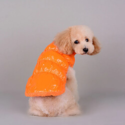 Avis Puppy Dog Cat Chaud Rembourré Coat Down Jacket Vest Vêtements Apparel Orange L