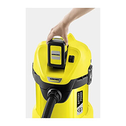 KARCHER Aspirateur multifonction sans fil WD 3 - Avec batterie amovible 36 V / 2,5 Ah