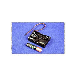 Support batterie 3 x AAA Hammond Electronics BH3AAAW Plastique noir 1 pc(s)