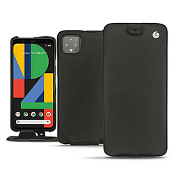 Housse cuir Google Pixel 4 - Rabat vertical - Noir ( Nappa / Black ) - NOREVE